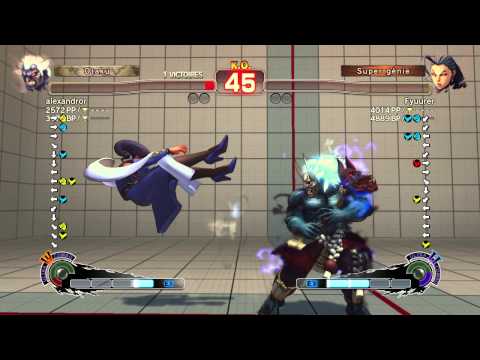 alexandror ( Oni ) Vs. Fyuurer ( Rose ) USFIV - HD 720p