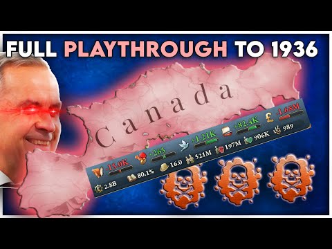 The Day Canada Stopped Saying Sorry | Victoria 3 FULL CAMPAIGN