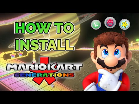 HOW TO INSTALL Mario Kart Generations *EASY* On CEMU Emulator In 2023!!