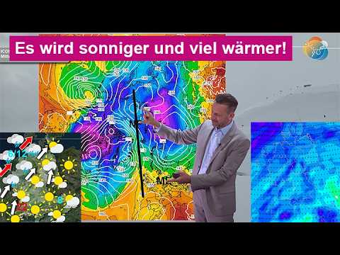 Es wird sonniger und viel wärmer! Ein paar Tage mit 20 Grad! Wettervorhersage 25.02.-04.03.2026.