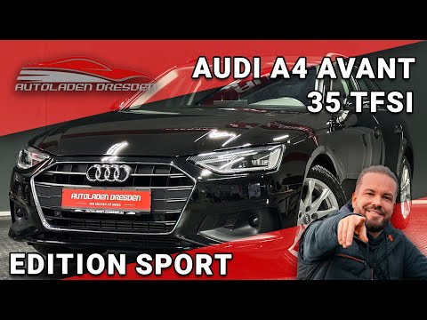 Audi A4 35TFSI Fahrzeugpräsentation Autoladen Dresden