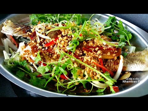 Cá hấp xì dầu