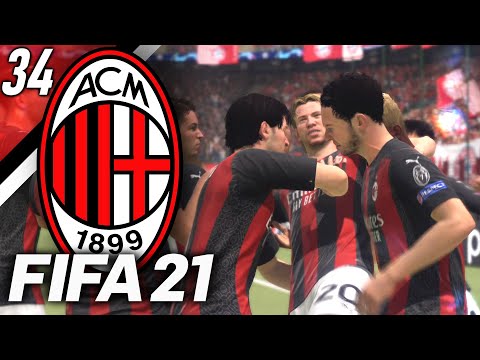 BAYERN CAME TO PLAY, SECOND LEG ROUND OF 16!! FIFA 21 AC MILAN CAREER MODE #34