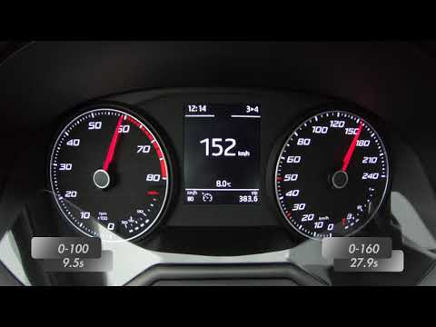 2020 SEAT Ibiza FR 1.0TSI 95hp Acceleration 0-100-160km/h, 80-120km/h