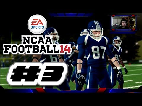 NCAA Football 14 PS3 Road To Glory Gameplay Ep.3 (Road To Madden NFL 20 PS4 Career Mode)