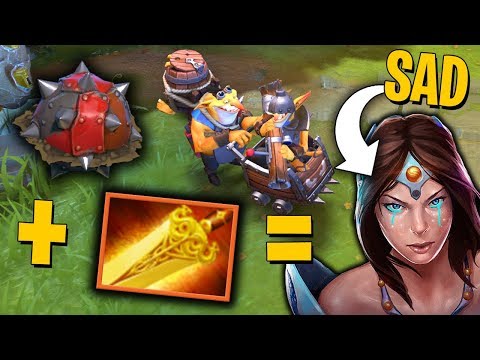 Techies Mines + Radiance = Sad Day - DotA 2 Funny Moments