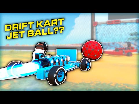 Drift Kart Rocket League is as FUN and ABSURD as it Sounds! (Trailmakers Multiplayer Gameplay)