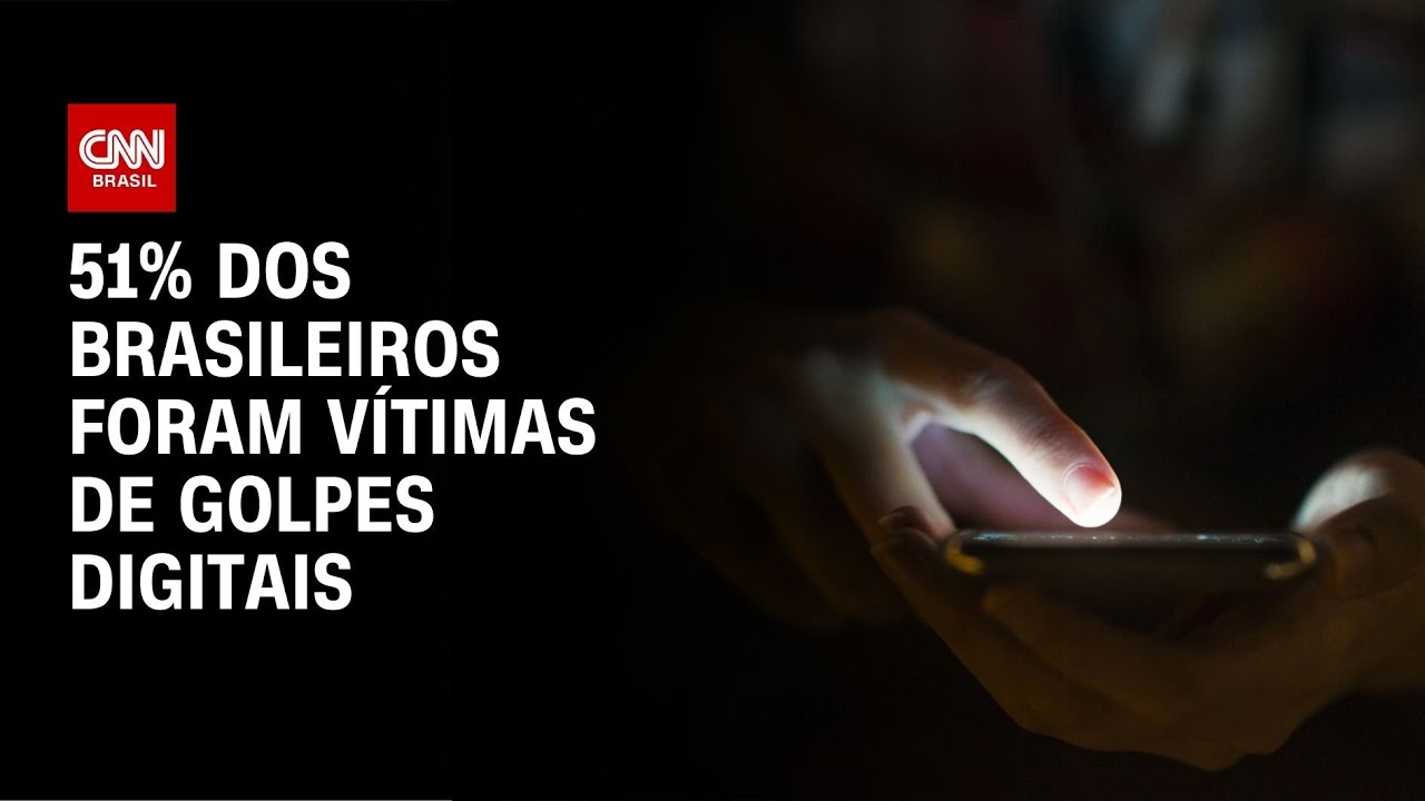 Relatório mostra que metade dos brasileiros foram vítimas de golpes digitais | CNN NOVO DIA