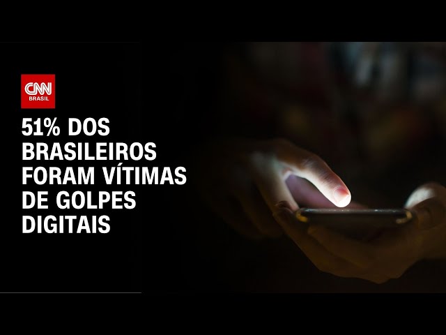 Relatório mostra que metade dos brasileiros foram vítimas de golpes digitais | CNN NOVO DIA