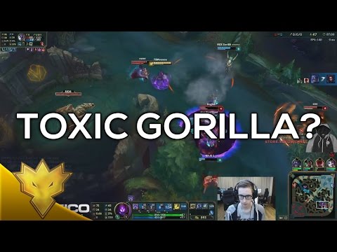Bjergsen & Svenskeren - ROX Gorilla's Toxic - Korean Duo Queue Funny Moments & Highlights
