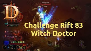 Diablo 3 - Challenge Rift - Challenge 83 - Witch Doctor - Failed