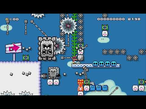 Keep 🡑 or 🡓 or DON'T MOVE by ヨツシー・エイマー - Super Mario Maker 2 - No Commentary 1bx