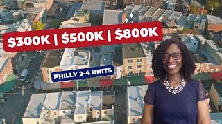 What $300K, $500K & $800K Buy in Philly Multifamily (2–4 Units)
