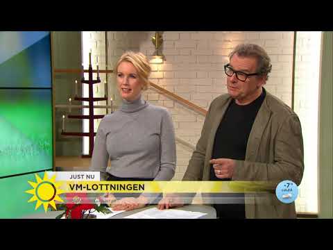 Olof Lundh om VM-lottningen: "det här vore en drömdragning" - Nyhetsmorgon (TV4)