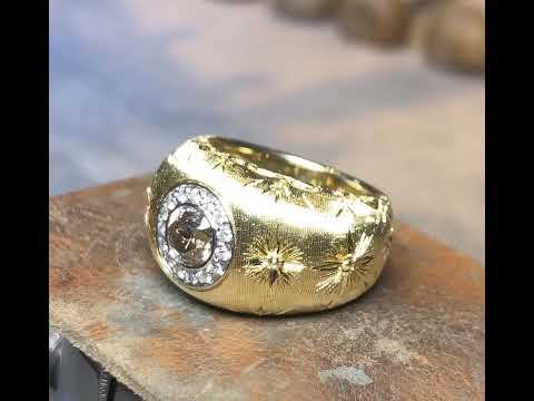 ⚜️FLORENTINE ENGRAVED RING⚜️