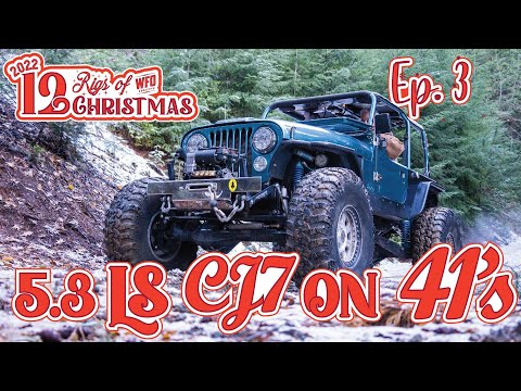 (12 Rigs of Christmas) Johns Stretched 1 Ton CJ7 w/ Trailing Arms & 5.3 LS! Ep. 3