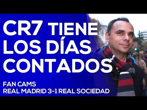 Real Madrid 3-1 Real Sociedad | Cristiano tiene los días contados | FAN CAMS