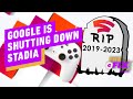 Google Shutting Down Stadia, Refunding Users -  IGN Daily Fix