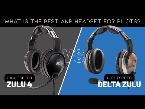 Lightspeed Zulu 4 vs. Delta Zulu—What's the best Lightspeed ANR headset for pilots?
