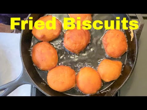 How To Make Stovetop Biscuits | Fried Biscuits
