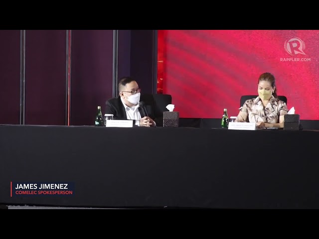Comelec finalizes schedule of PiliPinas Debates 2022
