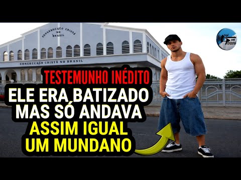 Testemunho CCB- O ladrão pediu pra ele cantar um hino pra ver se era crente mesmo | TERRÍVEL