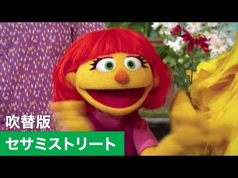 セサミストリート：ジュリアの紹介｜本編を一部ご紹介！|【日本語吹替版】