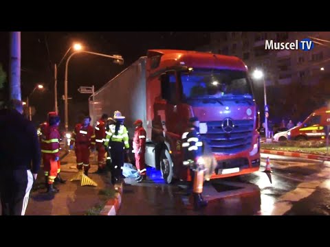 Jurnal MUSCEL TV 05.12.2022 Accident mortal – bărbat călcat de TIR pe trecerea de pietoni