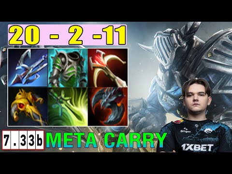 Yatoro God [Sven] Super Carry Warrior New Item Harpoon + Crit Crazy Damage Dota 2 Pro Gameplay 7.33B