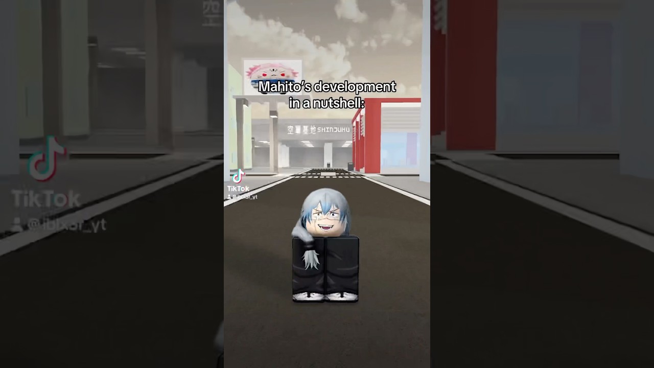 Mahito’s Development In A Nutshell #roblox #jujutsushenanigans #anime #robloxfunny