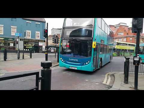 Arriva 55 and 44 departing Haymarket Bus Station (21/03/2020)