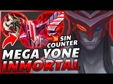 💀¡USO la *BUILD SECRETA* de YONE que le HACE SER INMORTAL y SE TILTEAN INFINITO AL VERLO!