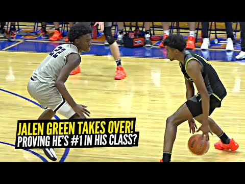 Jalen Green Wants To RECLAIM HIS THRONE At #1! Scores 30 In SECOND HALF In EPIC COMEBACK!