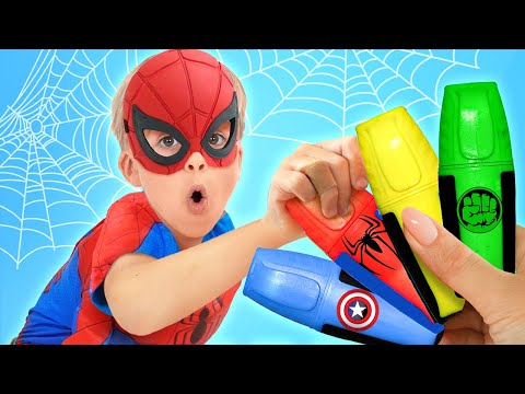 Magic Pen Learn Color with Mike and Lea