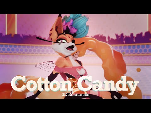 [Helluva Boss/BLENDER] Cotton Candy - 3D Animation