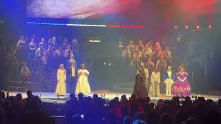 The closing bow at Le Mis at Radio City Music Hall