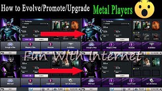 How to Evolve/Promote/Upgrade Metal Players Injustice Update 3.0