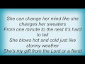 Sting - All Four Seasons Lyrics