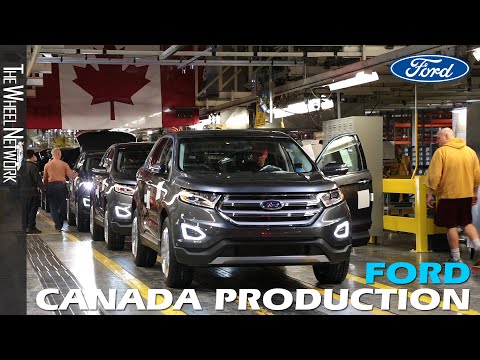 Ford Production in Canada – Ford Edge and Flex Manufacturing at Ford Oakville Assembly