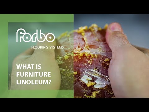 Möbellinoleum Forbo Furniture 4023 Nero 183cm - Youtube manufacturer video 2