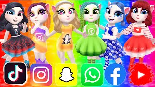 Download lagu My Talking Angela'm 2 😻 || Social Media | Tik Tok , Instagram, Snapchat, Whatsapp, Facebook, YouTube mp3