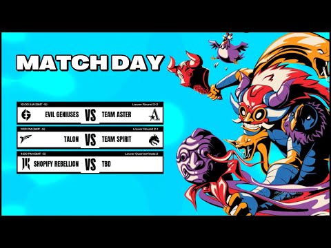 DOTA 2 EG vs Aster | Team Spirit vs Talon | Lima major dota 2 live lowe bracket