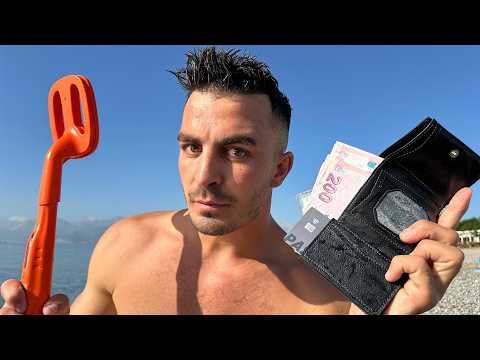 DENİZDE DEDEKTÖR ile ALTIN ARAMA!