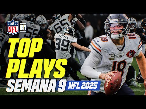 TOP 15 JOGADAS DA SEMANA 9 | NFL 2025