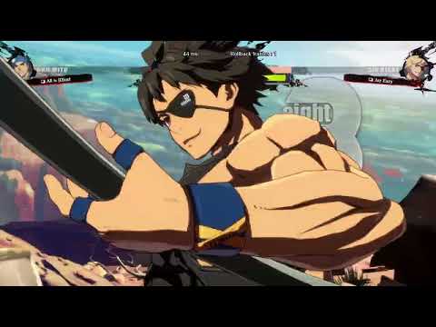 GGST: FT10 vs BlueSkyGuyBSG(Anji VS Sin)