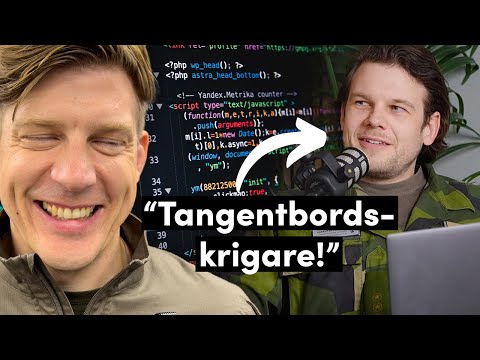 Han Är Försvarets HACKER - Möt Cyber-Försvaret!