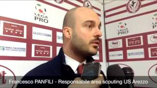 preview picture of video 'Francesco Panfili nuovo responsabile scouting dell' #Arezzo'
