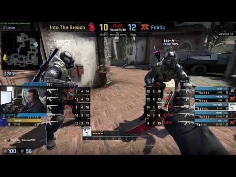 🔴 FNATIC vs INTO THE BREACH 🔴 BLAST PARIS MAJOR 2023 🔴 | CZ/EN | follow @crazyy832