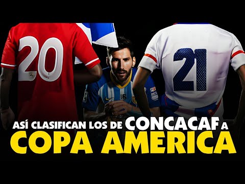 ¿Cómo se clasifican los 6 equipos de CONCACAF a la COPA AMÉRICA 2024? | EXPLICACIÓN FÁCIL y RÁPIDA