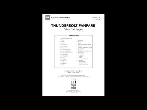 Thunderbolt Fanfare | Brian Balmages